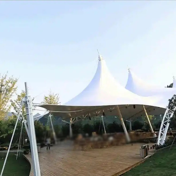 定州市膜结构景观棚