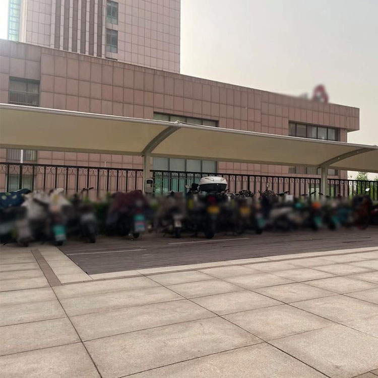 定州市膜结构电动车棚