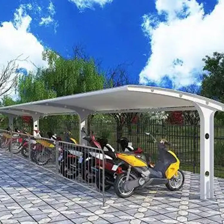 定州市膜结构电动车棚